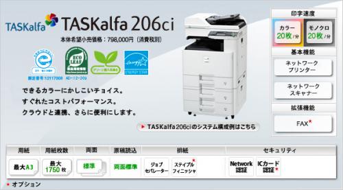 TASKalfa206ci